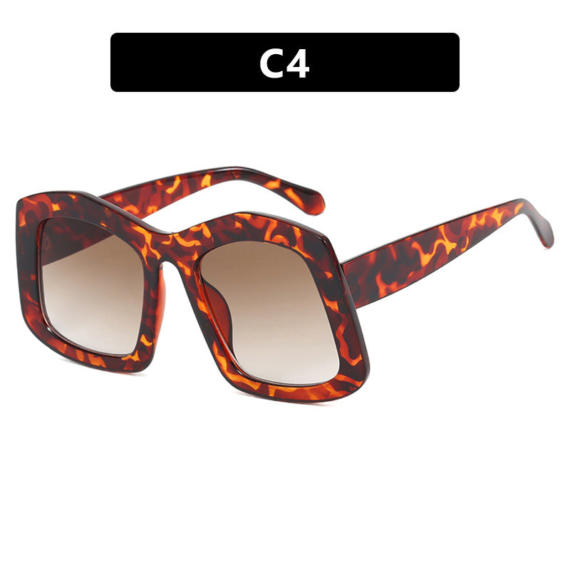 Damen große Sonnenbrille mit modischem Design und UV-Schutz Brehn