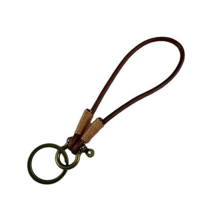 Haltbarer Leder-Schlüsselanhänger Halter Brehn