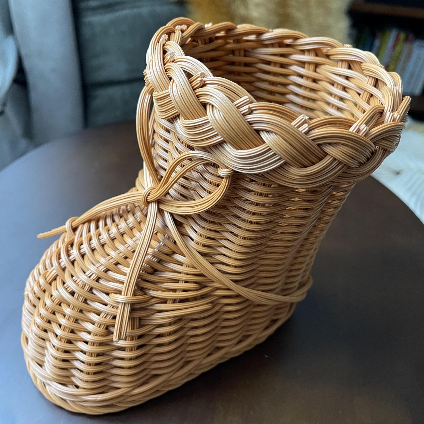 Damen dekorativer Blumentopf im Schuh-Design Brehn