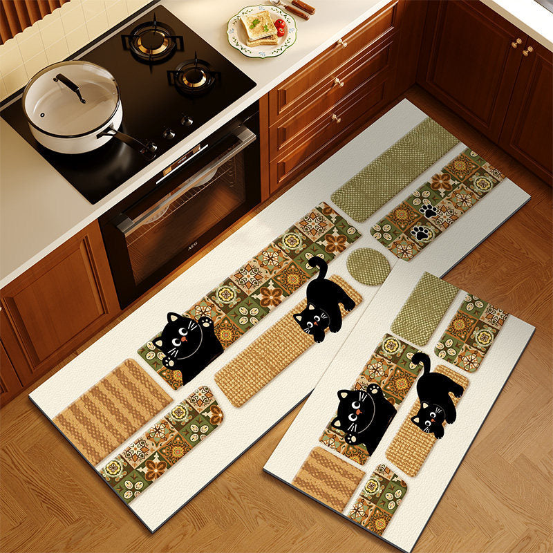 Küchen Dekorative Anti-Ermüdungsmatte Set