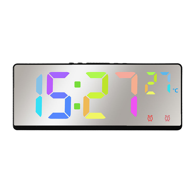 Digitaler Wecker mit Spiegel-Display und Temperaturfunktion Brehn