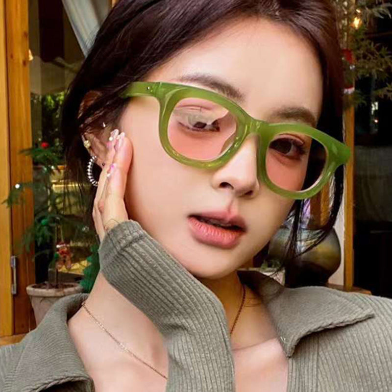 Damen trendige oversized Sonnenbrille mit markantem Design Brehn
