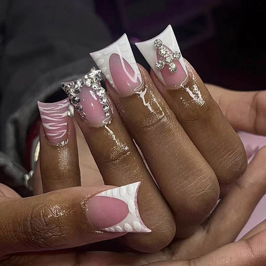 Glamouröse Künstlerische Nagelverlängerungen Brehn
