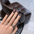Elegante Ombre Stiletto Press-On Nagel Design Brehn