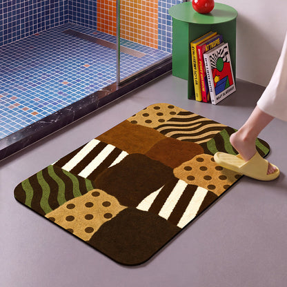 Absorbierende Badmatte