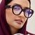 Damen Cat-Eye Sonnenbrille mit goldenen Akzenten und schützendem UV-Filter Brehn