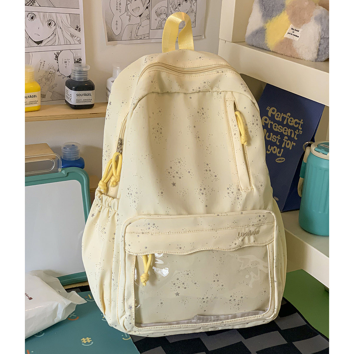 Stylischer Gemusterter Rucksack Brehn 1791205003