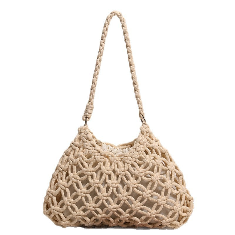 Handgefertigte Makramee Schultertasche Brehn