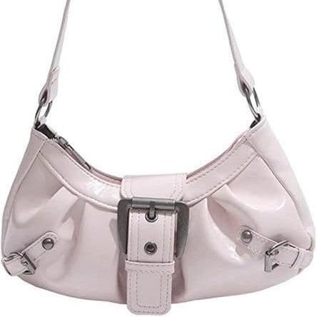 Schultertasche mit Trendigem Design und Dekorativem Schnallenverschluss Brehn