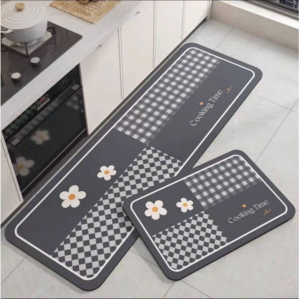 Modern geometrischer Küchenläufer Teppich