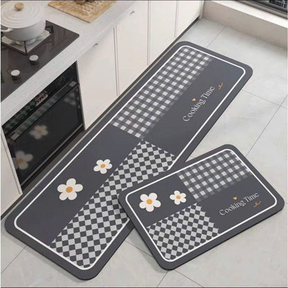 Modern geometrischer Küchenläufer Teppich