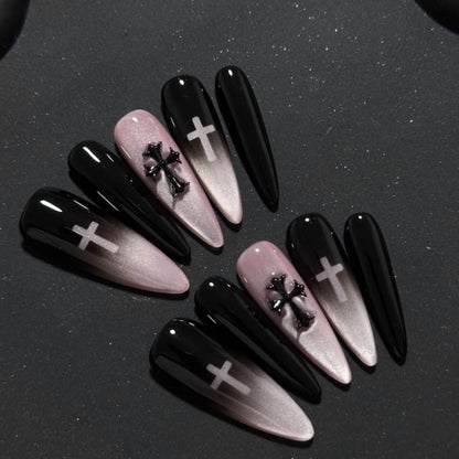 Gothic Stiletto-Nagelspitzen