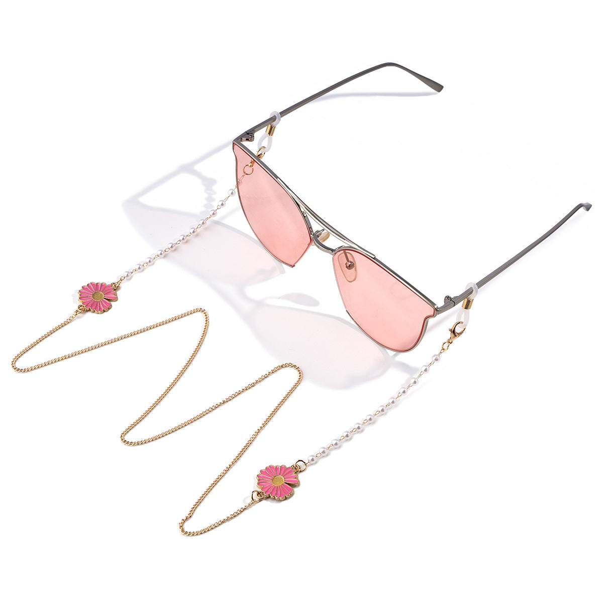 Blumen Design Brillen Kette Brehn