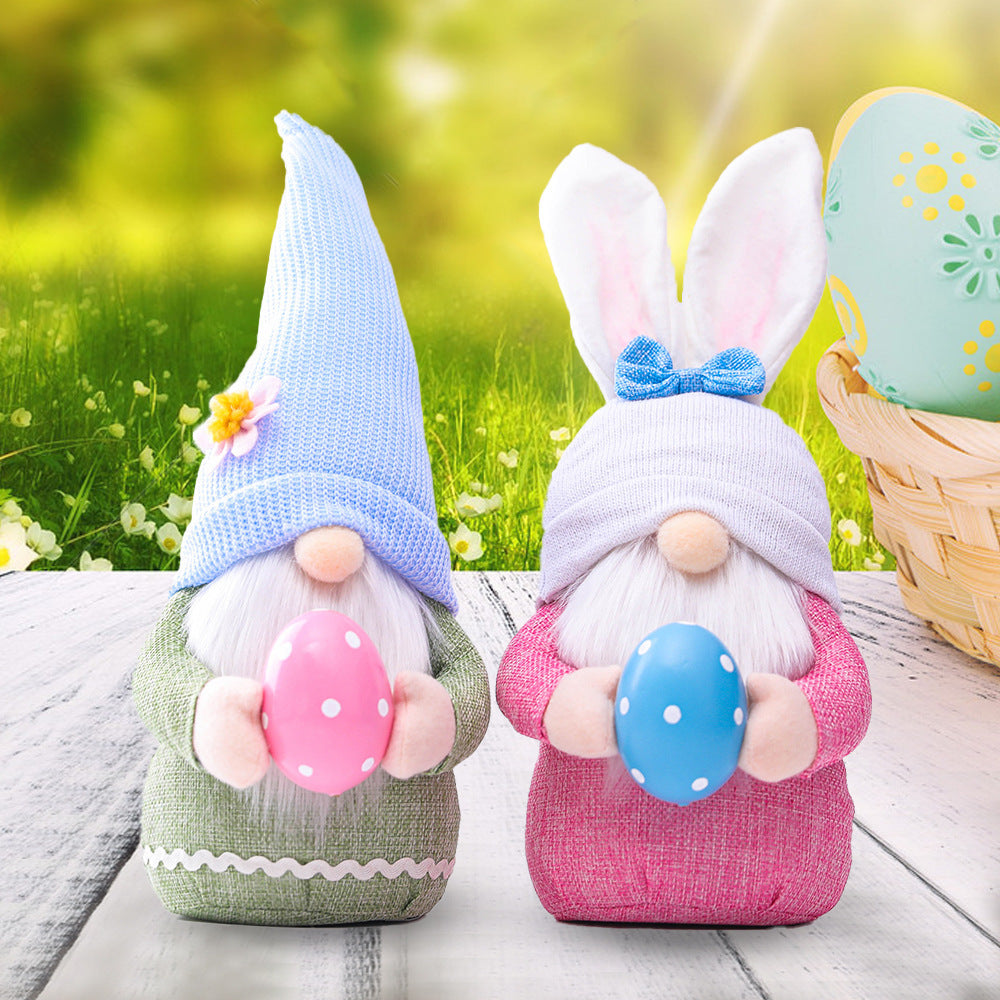 Dekorative Ostern Gnome Figur Brehn