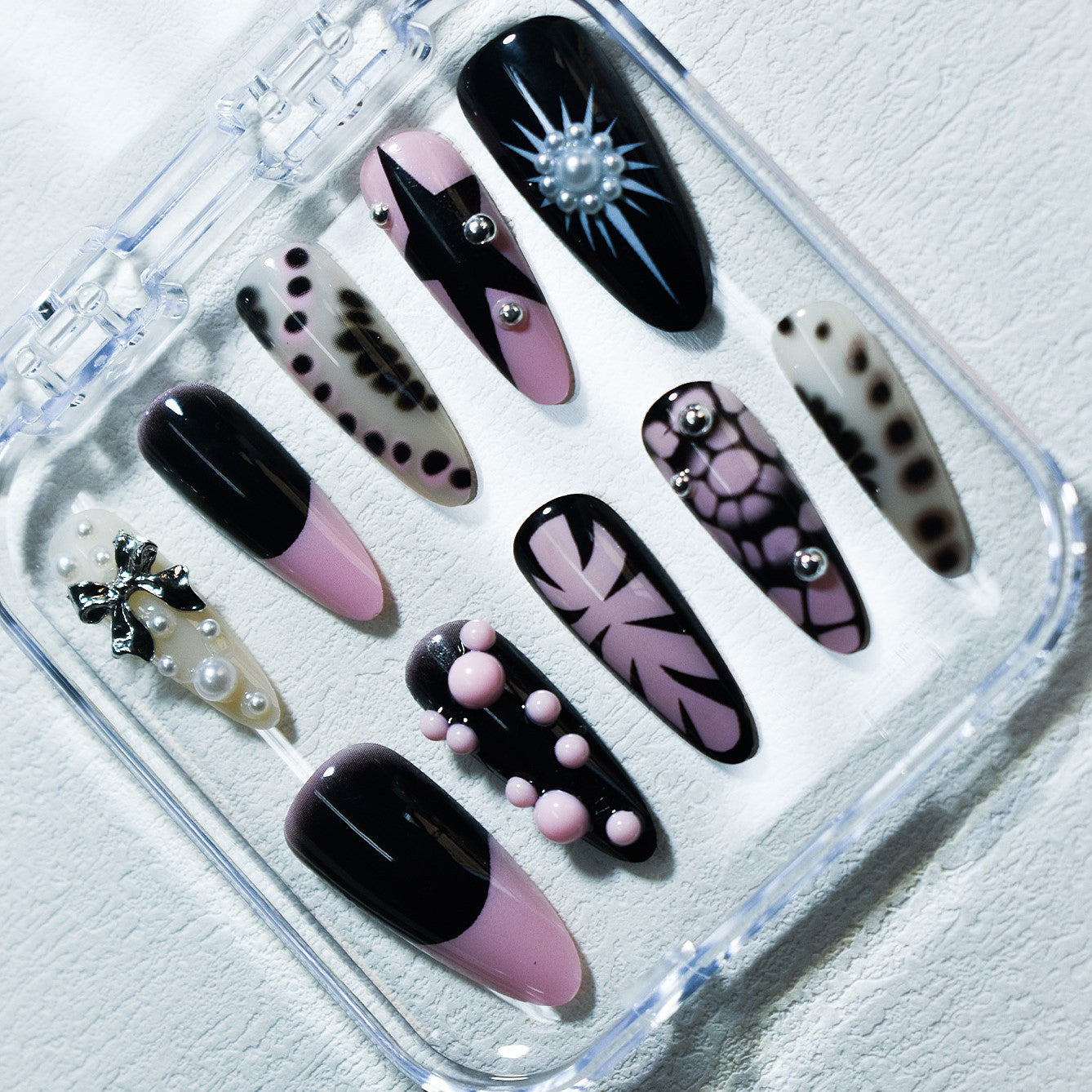 Künstlerisches 3D Nagelkunst Set Brehn