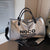 Schlanker Metallischer Reise-Duffel