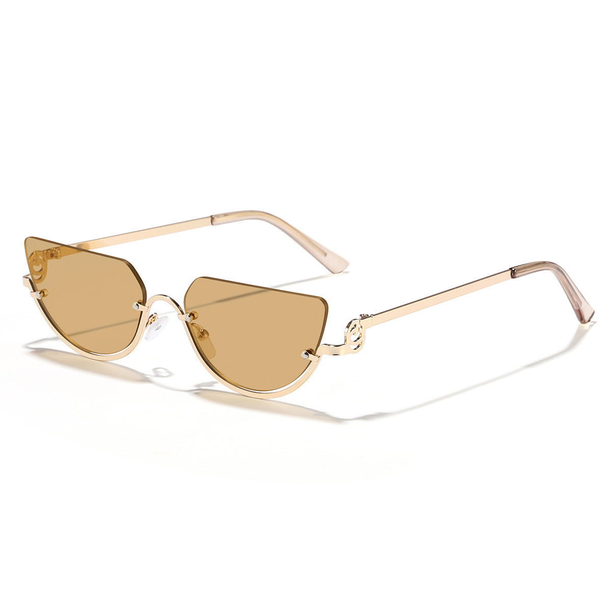 Damen Design-Sonnenbrille mit innovativem Cat-Eye-Rahmen Brehn