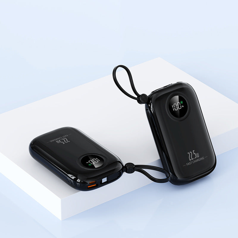Ultra-kompakte Powerbank mit digitalem Ladeindikator und Schnellladefunktion Brehn