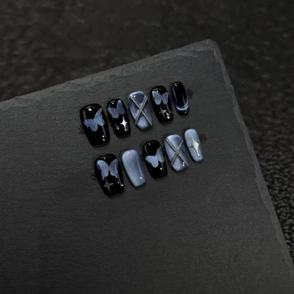 Künstlerisches Schmetterling Nagelkunst Set