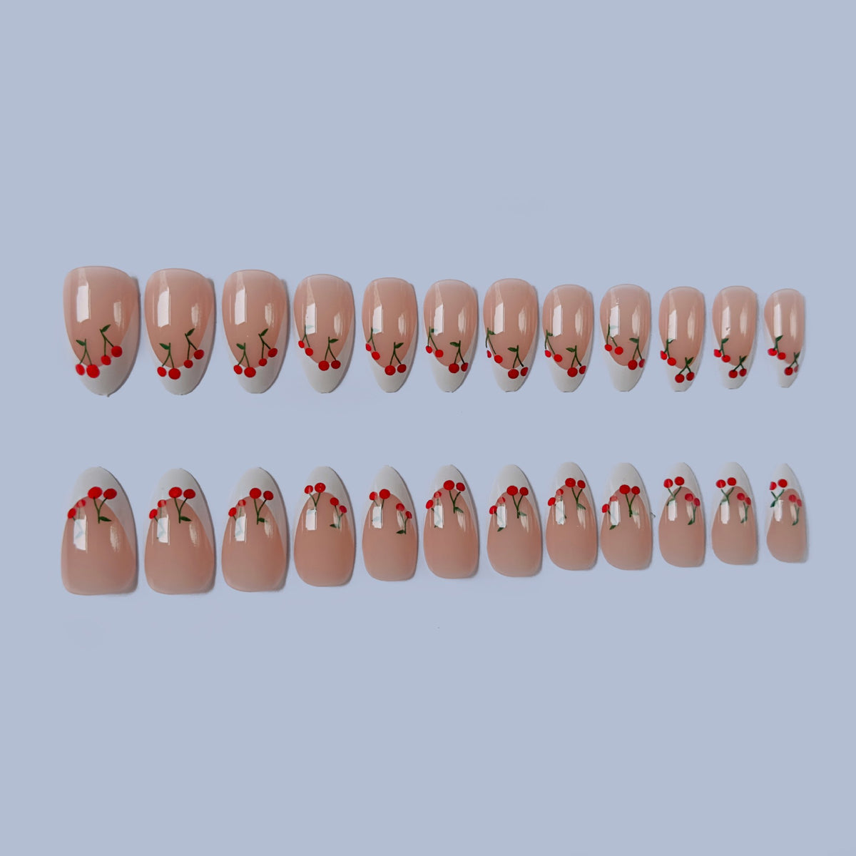 Kirschblüten-Themen-Nagelkunst-Set