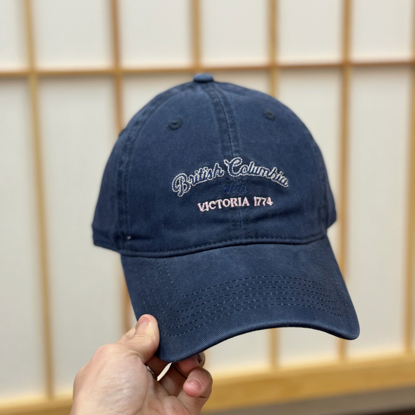 Herren Vintage-inspirierte verrostete Baseballmütze Brehn