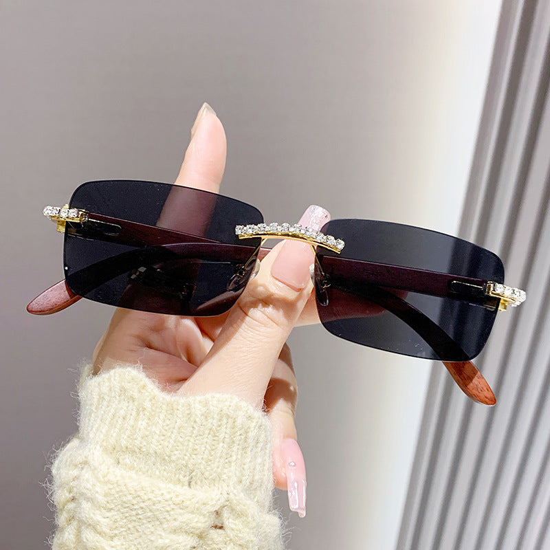 Damen elegante Sonnenbrille mit einzigartigem Rahmen Brehn