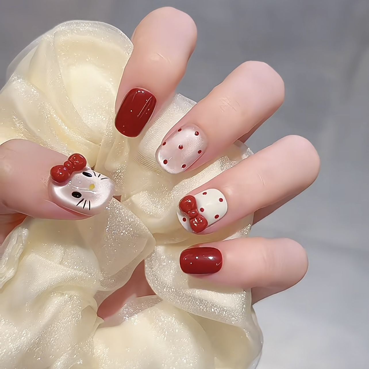 Premium Glitzernde Press-On Nagelerweiterungen Brehn