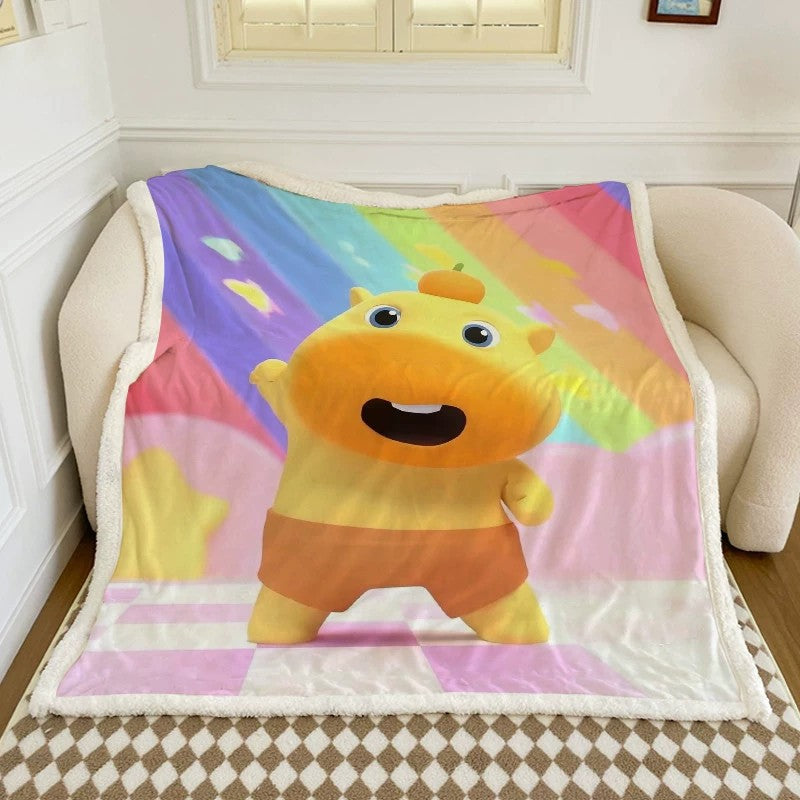 Kinder gemütliche Plüschdecke Brehn
