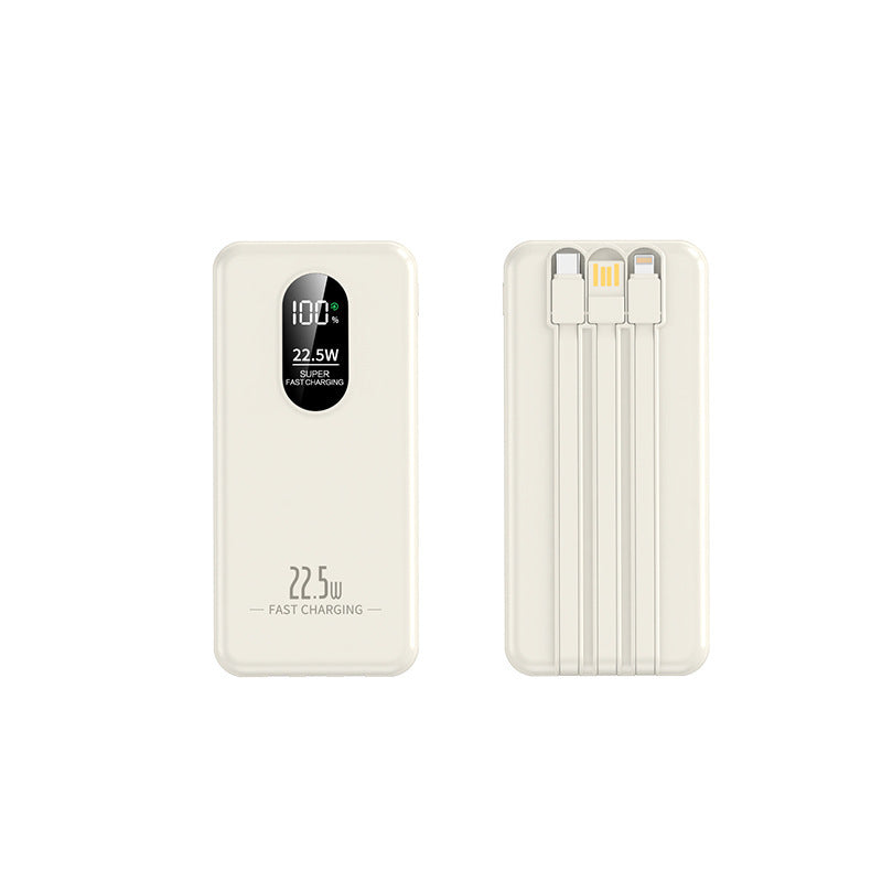 Tragbare Powerbank mit intelligenter Schnellladefunktion und digitaler Kapazitätsanzeige Brehn