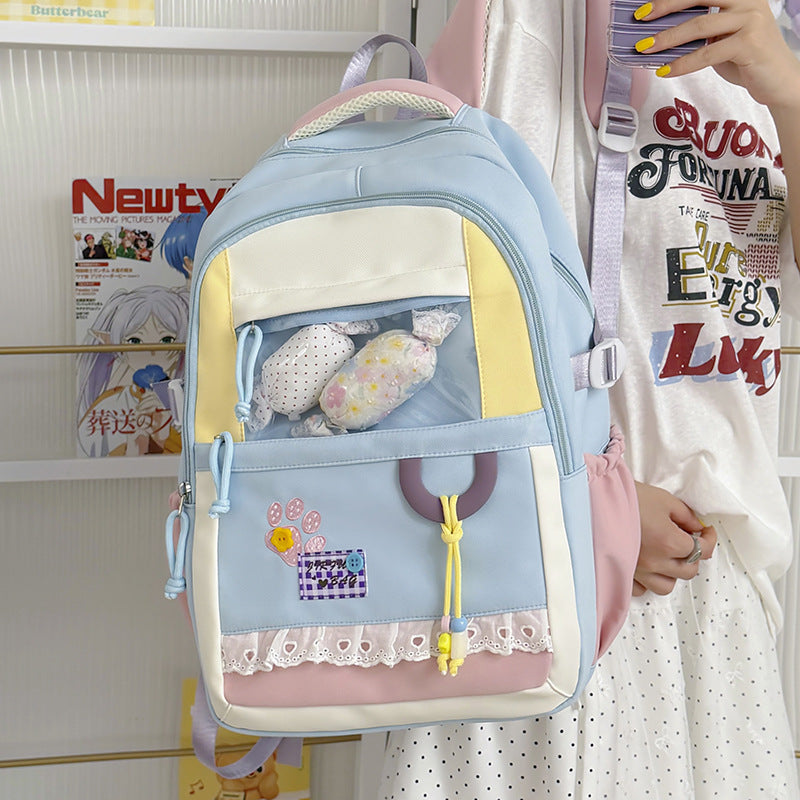 Verspielter Grafikdesign-Rucksack Brehn