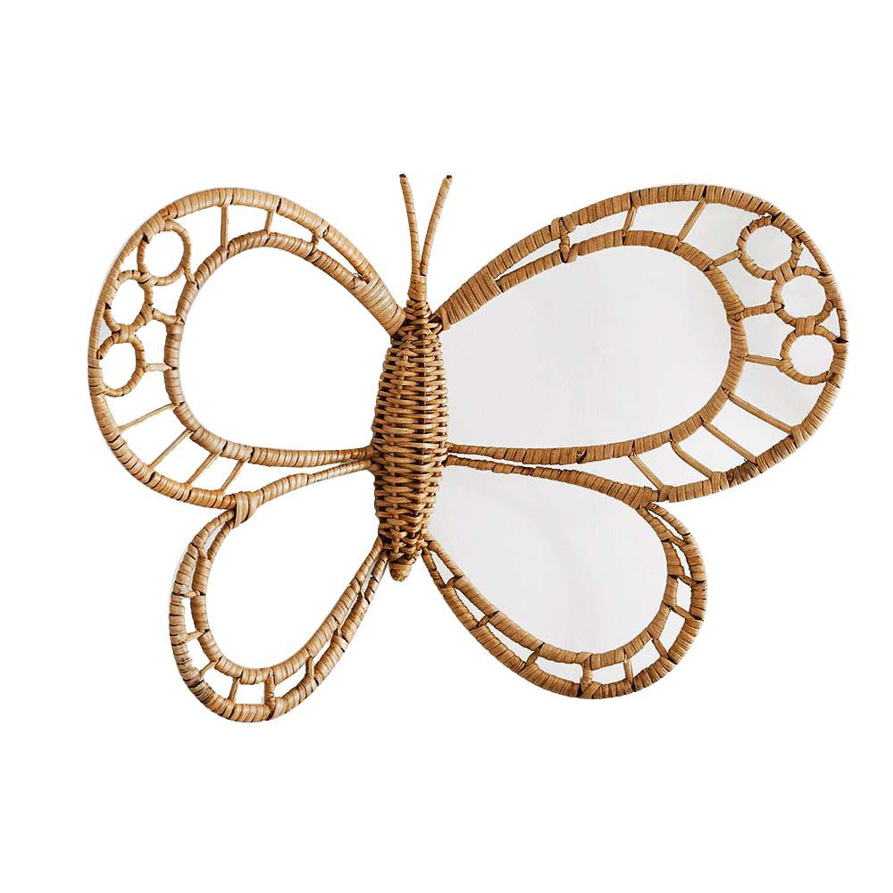 Dekorativer Servierteller Aus Rattan Brehn