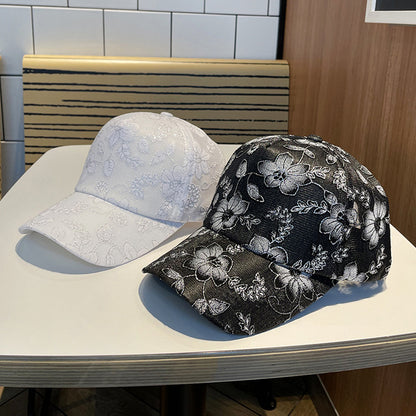 Damen Floral Gestickte Baseballmütze Brehn