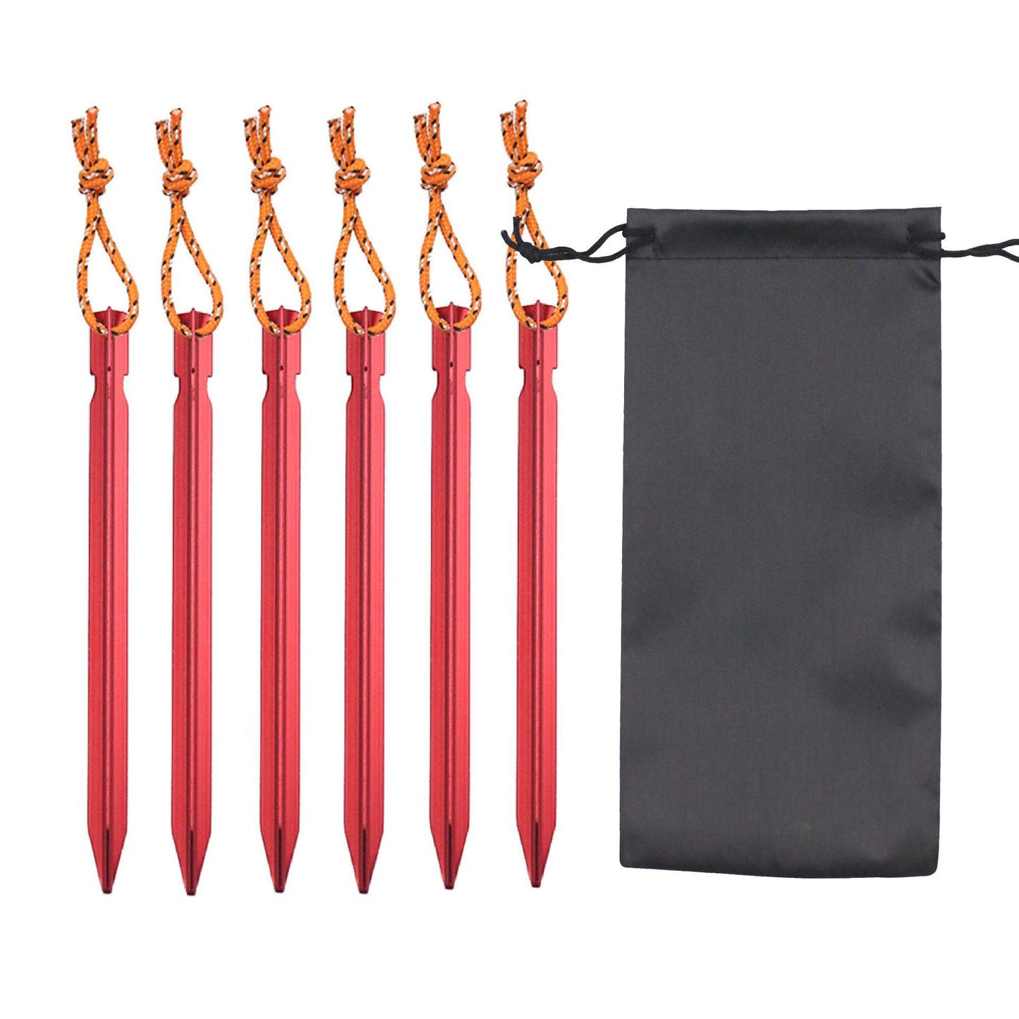 Unisex Aluminium Zeltspitzen Set Brehn