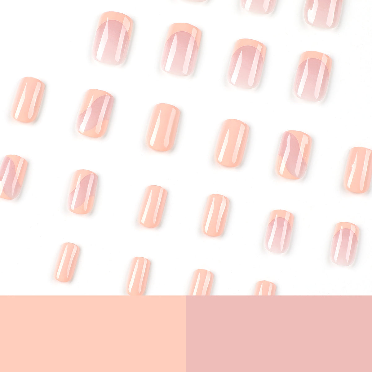 Gel-Nägel mit elegantem Design Brehn
