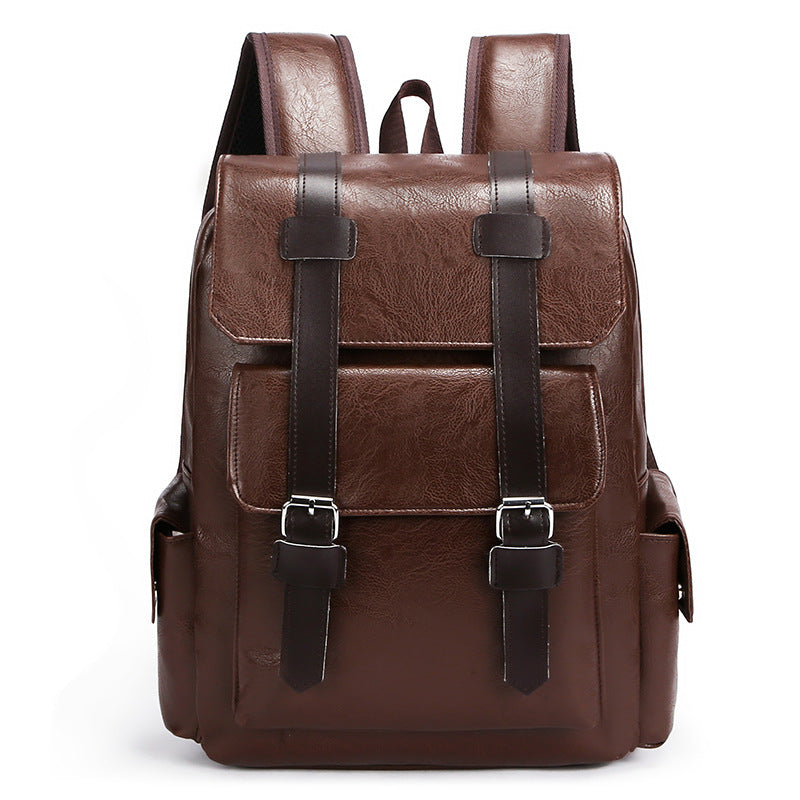 Vintage Leder Rucksack Brehn