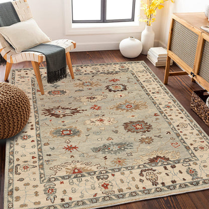Vintage-inspirierter floraler Teppich