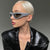 Damen extravagante Design-Sonnenbrille mit kreativem strukturierter Rahmen Brehn