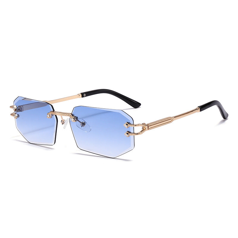 Damen modische Sonnenbrille mit elegantem achteckigem Rahmen Brehn