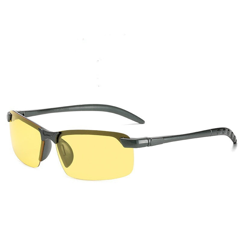 Herren Sportliche Sonnenbrille mit polarisierten Gläsern und flexiblem Rahmen Brehn