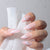 Elegantes geometrisches Press-On-Nagelkunst-Set Brehn