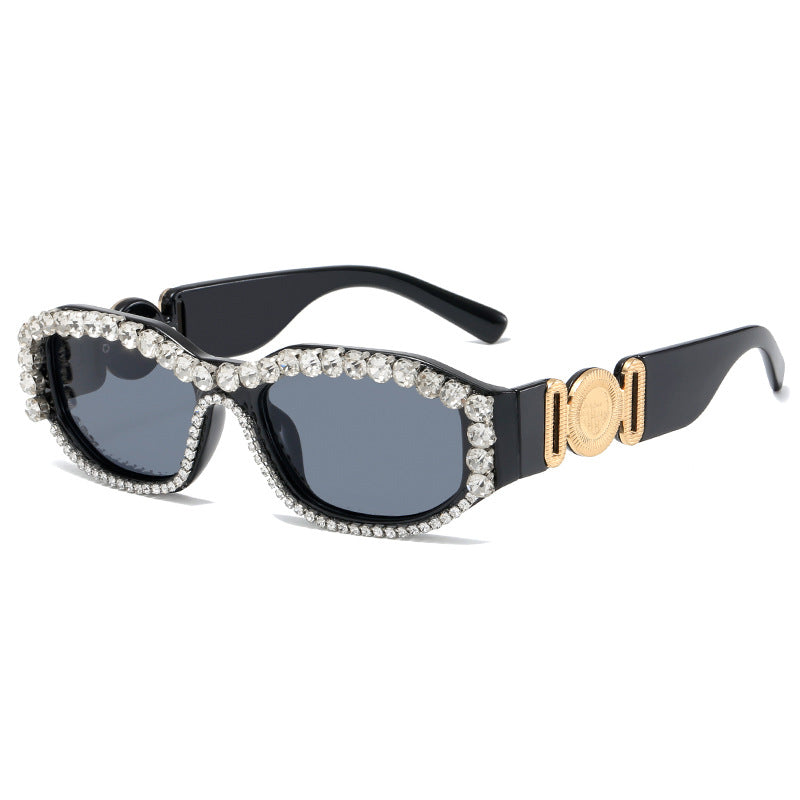 Damen Glamouröse Sonnenbrille mit funkelnden Akzenten Brehn