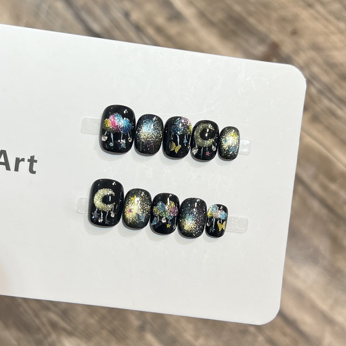 Galaxy-Themen Nagelkunst Set Brehn