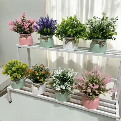 Künstlerisches Kunstblumenarrangement