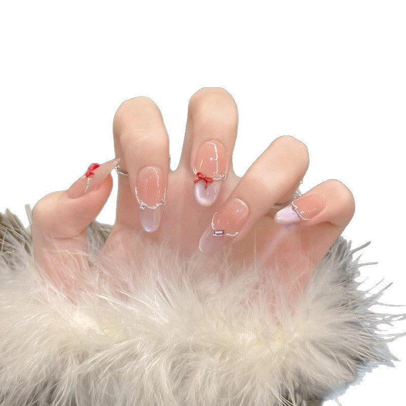 Premium ozean-inspirierte Press-On Nagelerweiterungen Brehn