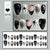 Kreatives Kunstnagelset mit Halloween-Spinnen-Design Brehn