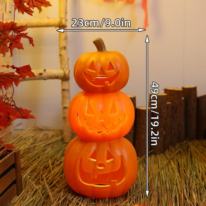 Lustige Halloween-Kürbis Dekoration Brehn