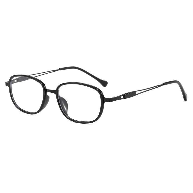 Modische Sonnenbrille mit Quadratischem Rahmen und Schmalem Metallgestell Brehn