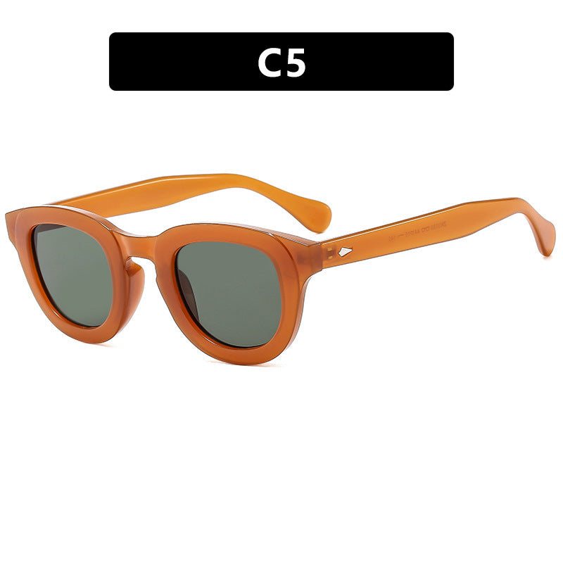 Damen stilvolle Cat-Eye Sonnenbrille mit elegantem Rahmen und polarisierenden Gläsern Brehn