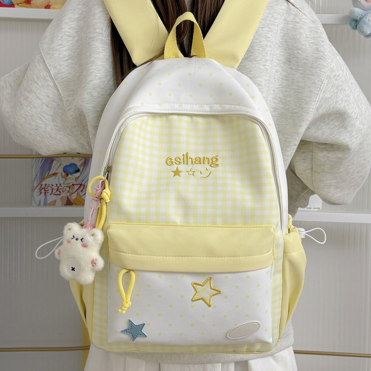 Stylischer gemusterter Rucksack Brehn