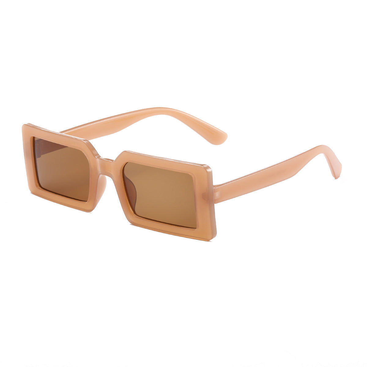 Damen modische quadratische Sonnenbrille mit abgestimmtem Rahmen Brehn